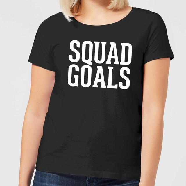 Squad Goals Women's T-Shirt - Black - XXL on Productcaster.