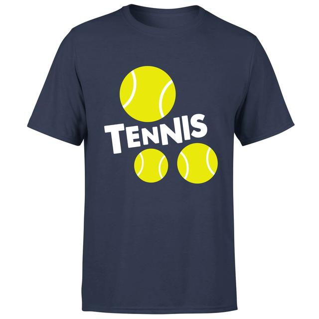 Tennis Balls T-Shirt - Navy - L - Marineblau on Productcaster.