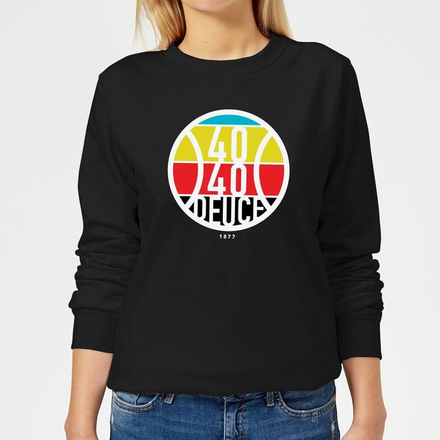 40 40 Deuce Women's Sweatshirt - Black - S - Schwarz on Productcaster.