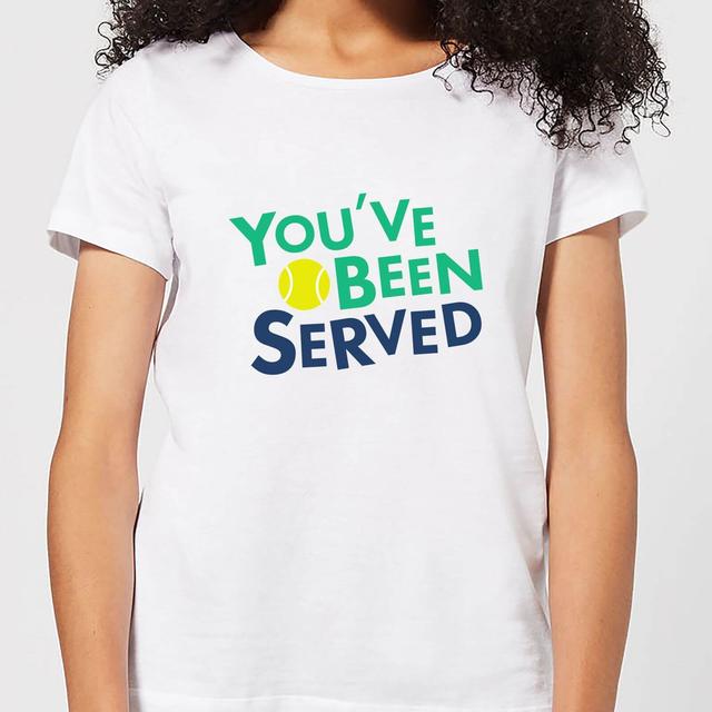 You've Been Served Women's T-Shirt - White - M - Weiß on Productcaster.