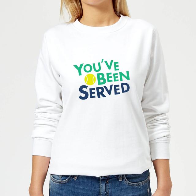 You've Been Served Women's Sweatshirt - White - M - White on Productcaster.