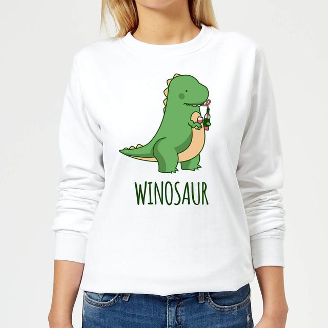 Winosaur Women's Sweatshirt - White - M - Weiß on Productcaster.