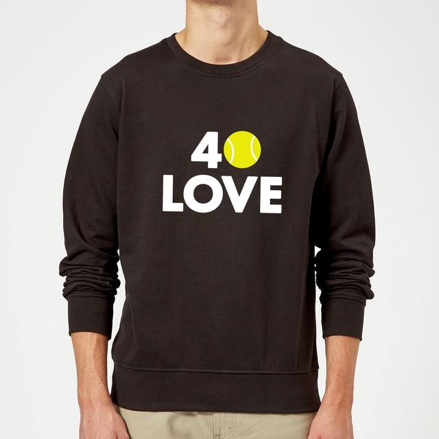 40 Love Sweatshirt - Black - S - Schwarz on Productcaster.