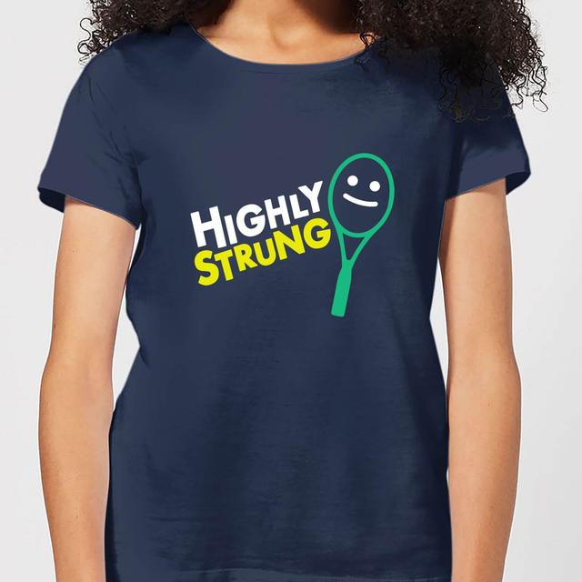 Highly Strung Women's T-Shirt - Navy - XXL - Marineblau on Productcaster.