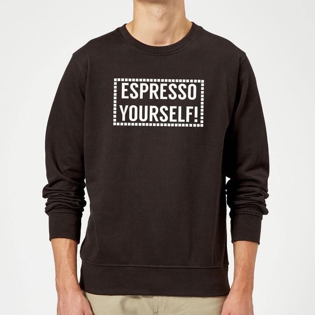 Espresso Yourself Sweatshirt - Black - L - Schwarz on Productcaster.