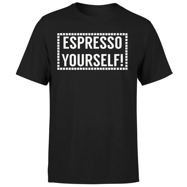 Espresso Yourself T-Shirt - Black - L - Black on Productcaster.