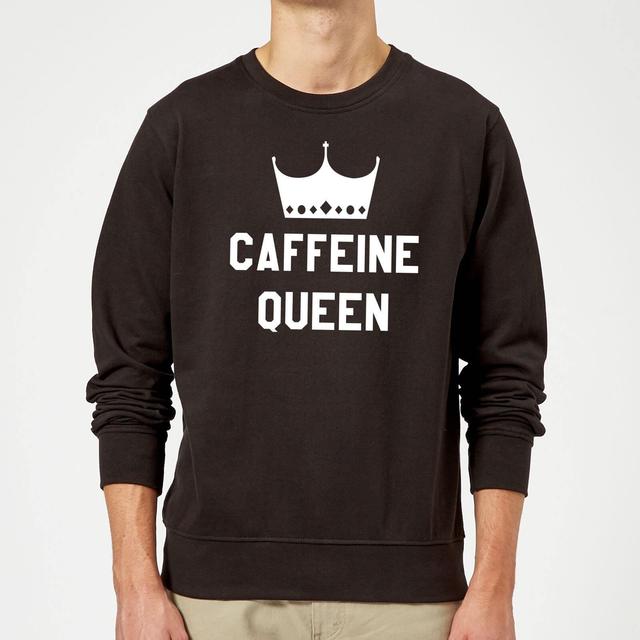 Caffeine Queen Sweatshirt - Black - M - Black on Productcaster.