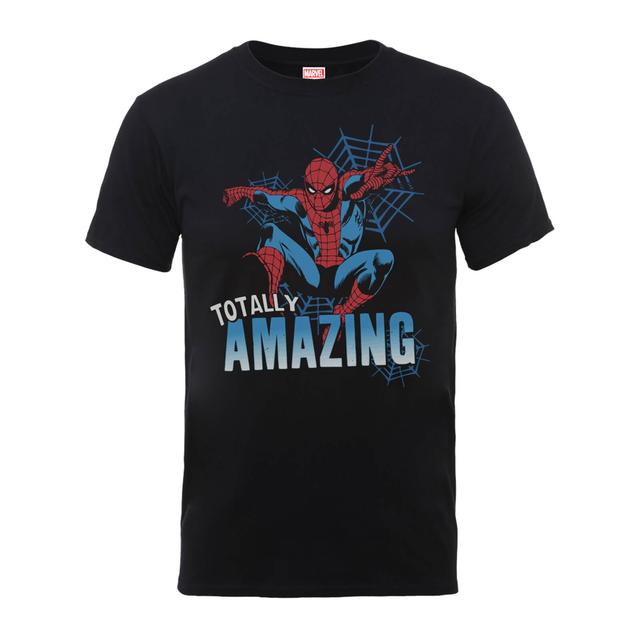 Marvel Comics Spiderman Totally Amazing Männer T-Shirt - Schwarz - XL on Productcaster.