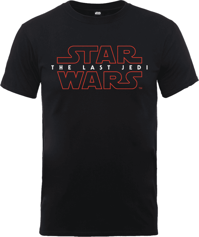 Camiseta Star Wars Los Últimos Jedi "The Last Jedi" - Hombre - Negro - XXL on Productcaster.