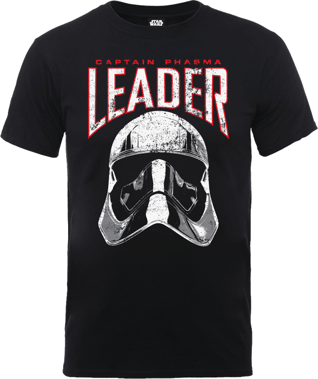 Star Wars Die letzten Jedi (The Last Jedi) Captain Phasma Men's Schwarz T-Shirt - XL on Productcaster.