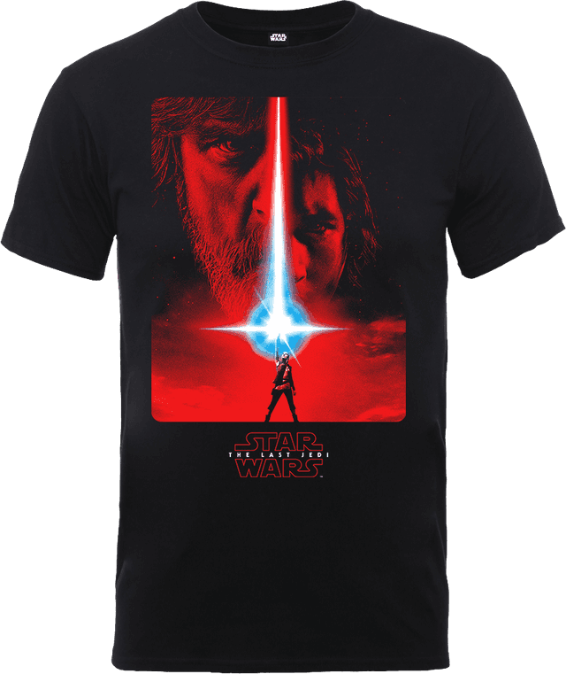 Star Wars: The Last Jedi The Force T-shirt - Zwart - L on Productcaster.