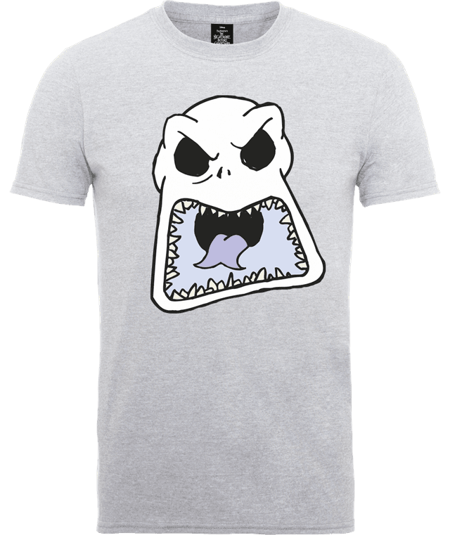 The Nightmare Before Christmas Jack Skellington Angry Face Grau T-Shirt - M on Productcaster.