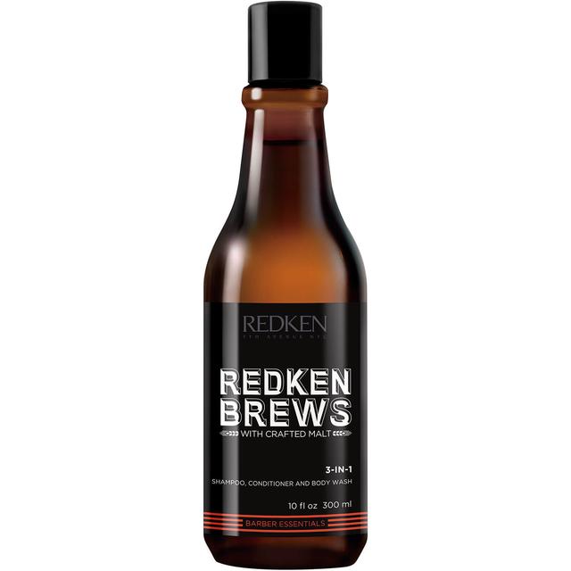 Redken Brews 3-in-1 Shampoo 300ml on Productcaster.