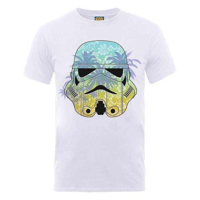 Star Wars Stormtrooper Hawaii T-Shirt - White - S on Productcaster.