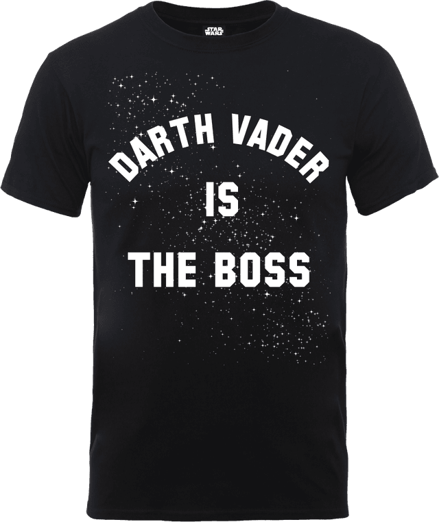 T-Shirt Homme Dark Vador Is The Boss - Star Wars - Noir - XXL on Productcaster.