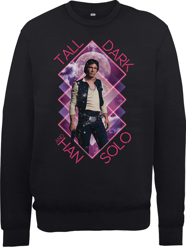 Star Wars Han Solo Tall Dark Pullover - Schwarz - S on Productcaster.