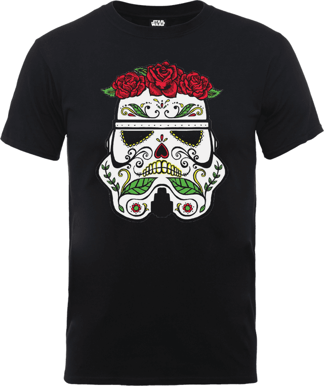 T-Shirt Star Wars Day Of The Dead Stormtrooper- Nero - XXL on Productcaster.