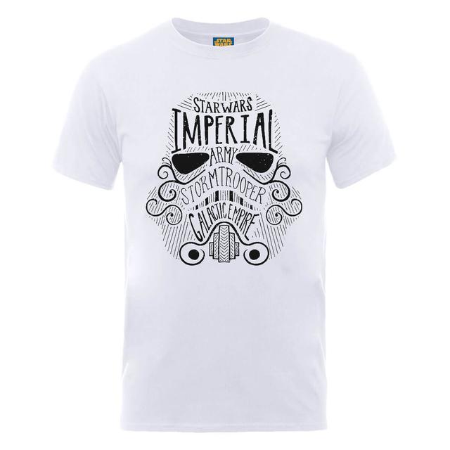 Star Wars Imperial Army Stormtrooper Galactic Empire T-Shirt - Weiß - M on Productcaster.