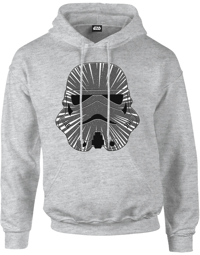 Star Wars Hyperspeed Stormtrooper Hoodie - Grau - M on Productcaster.