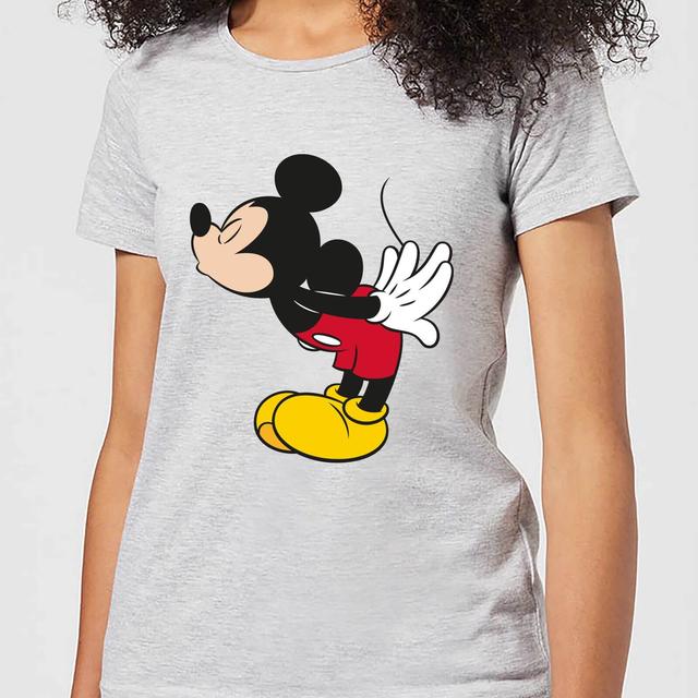 Camiseta Disney Mickey Mouse Beso - Mujer - Gris - XXL on Productcaster.