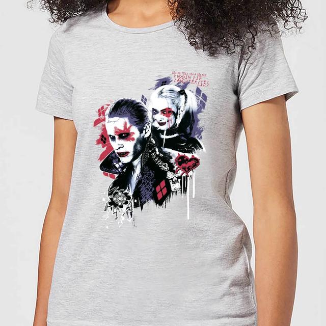 Camiseta DC Comics Escuadrón Suicida "Harley's Puddin" - Mujer - Gris - XL on Productcaster.