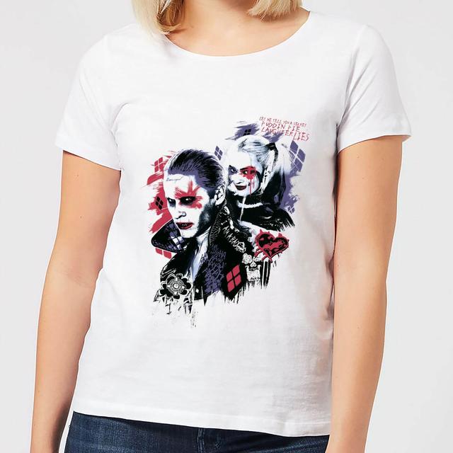 Camiseta DC Comics Escuadrón Suicida "Harley's Puddin" - Mujer - Blanco - XL on Productcaster.