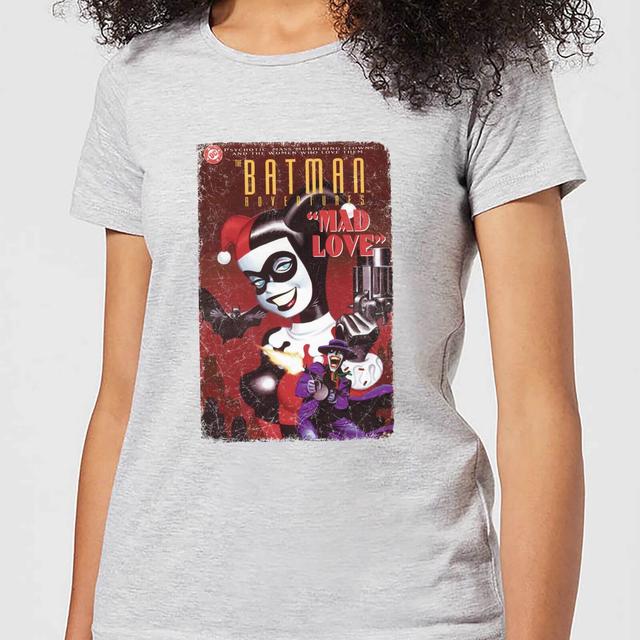 DC Comics Batman Harley Mad Love Frauen T-Shirt - Grau - 3XL - Grau on Productcaster.