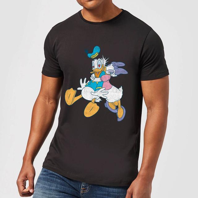 T-Shirt Disney Donald Daisy Kiss - Nero - XXL on Productcaster.