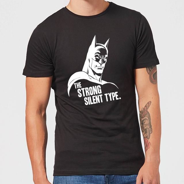 DC Comics Batman The Strong Silent Type T-Shirt - Schwarz - XL on Productcaster.