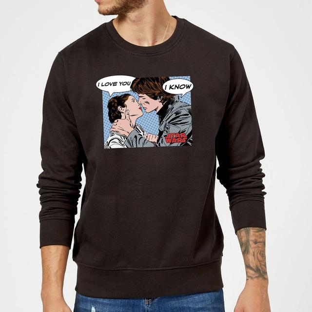 Sweat Homme Leia Han Solo Love (Star Wars) - Noir - XXL on Productcaster.