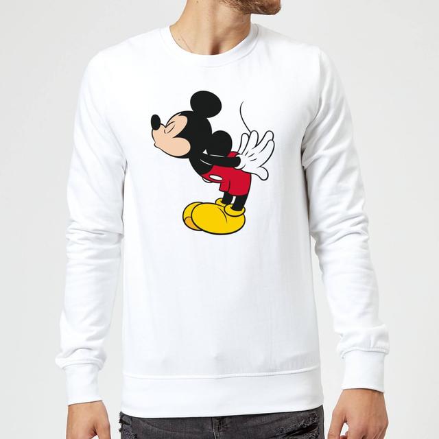 Disney Mickey Mouse Trui Kiss - Heren - Wit on Productcaster.