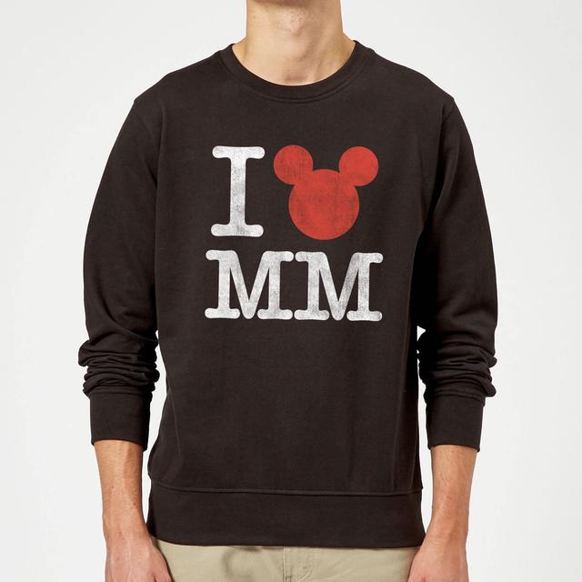 Disney Mickey Mouse I Heart MM Trui - Zwart - L - Zwart on Productcaster.