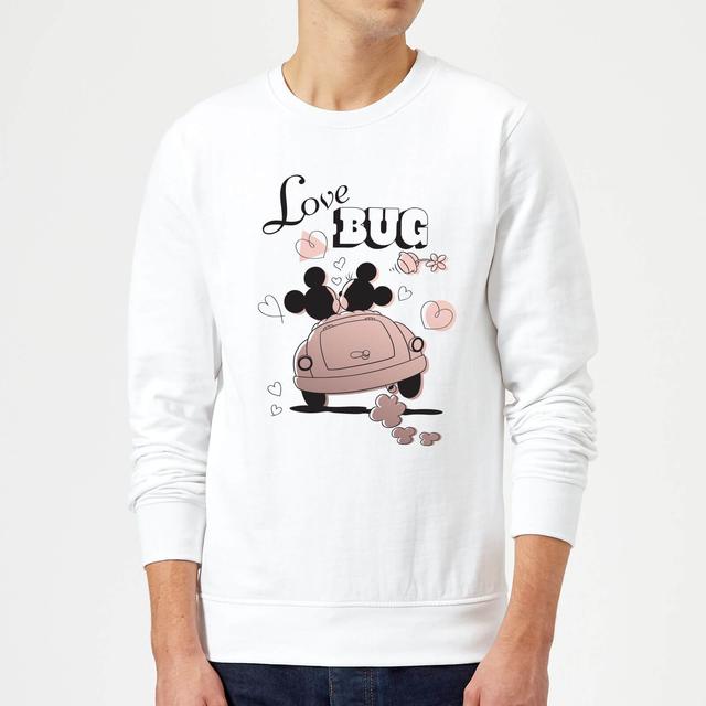 Sudadera Disney Mickey Mouse Love Bug - Hombre - Blanco - XXL on Productcaster.