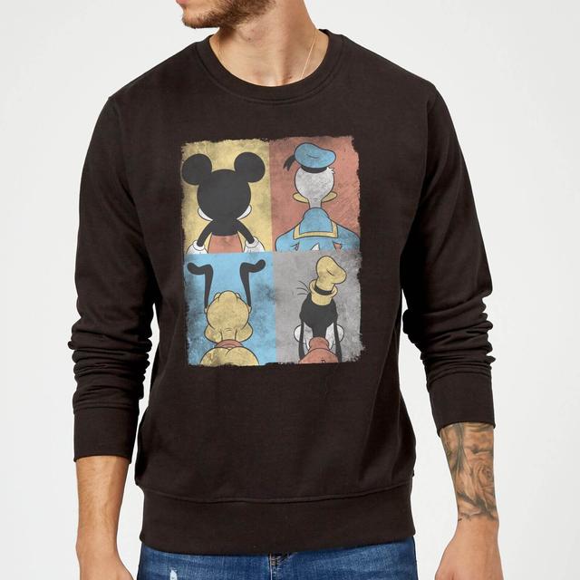 Sudadera Disney Mickey Mouse, Donald, Pluto y Goofy - Hombre - Negro - M on Productcaster.