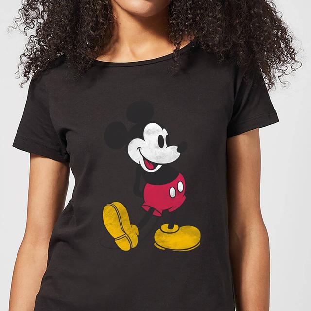 T-Shirt Disney Topolino Classic Kick - Nero - Donna - XL on Productcaster.