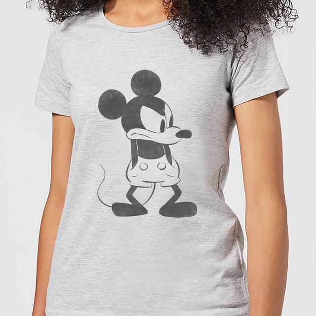 Camiseta Disney Mickey Mouse Enfadado - Mujer - Gris - 5XL on Productcaster.