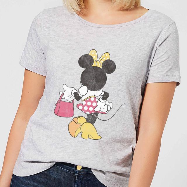 Camiseta Disney Mickey Mouse Minnie Pose Espalda - Mujer - Gris - 3XL on Productcaster.