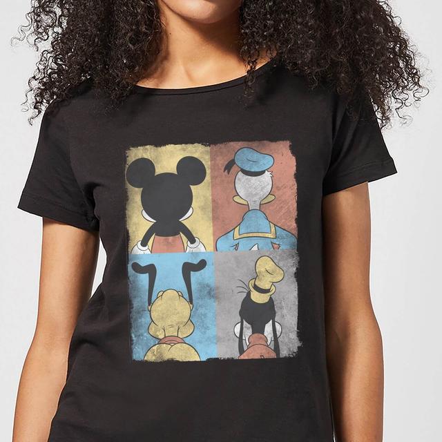 Camiseta Disney Mickey Mouse, Donald, Pluto y Goofy - Mujer - Negro - XXL on Productcaster.