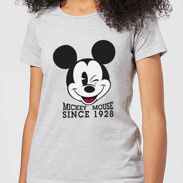 Disney Mickey Mouse T-shirt Since 1928 - Dames - Grijs on Productcaster.