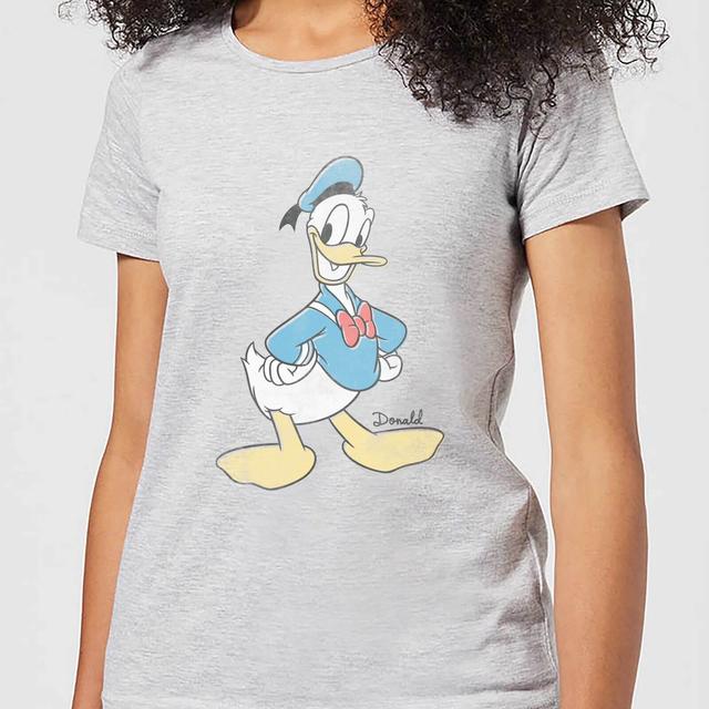 Disney T-shirt Donald Duck Pose - Dames - Grijs on Productcaster.