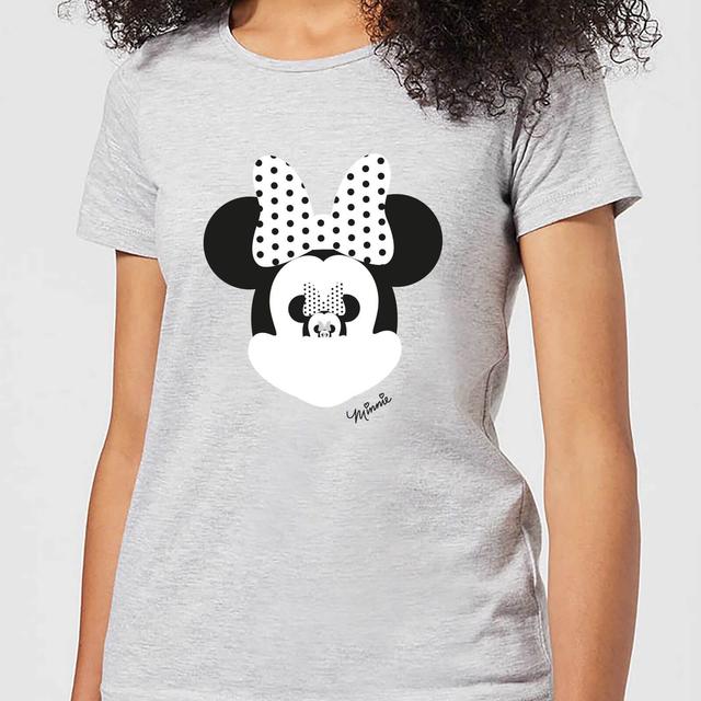 Disney Mickey Mouse Minnie Mouse Mirror Ilusion Women's T-Shirt - Grey - M on Productcaster.