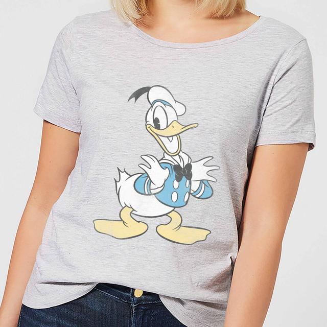 Camiseta Disney Mickey Mouse Donald Pose - Mujer - Gris - XL - Gris on Productcaster.