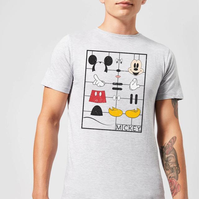 Disney Mickey Mouse Construction Kit T-Shirt - Grey - M on Productcaster.