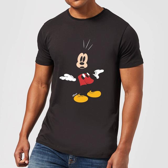 Camiseta Disney Mickey Mouse Sorprendido - Hombre - Negro - L on Productcaster.