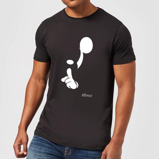 Camiseta Disney Mickey Mouse Chsss - Hombre - Negro - XL on Productcaster.