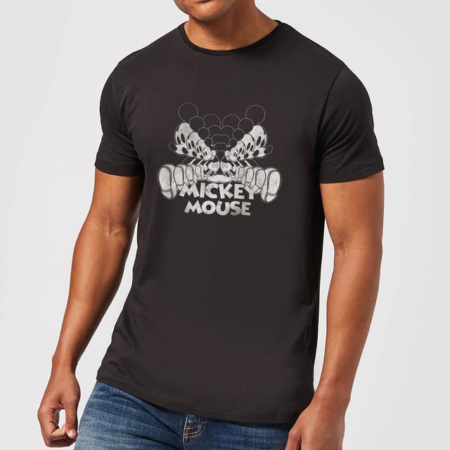 Camiseta Disney Mickey Mouse Efecto Espejo - Hombre - Negro - XXL on Productcaster.