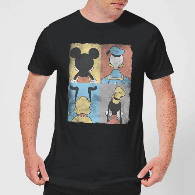 Camiseta Disney Mickey Mouse, Donald, Pluto y Goofy - Hombre - Negro - XS on Productcaster.