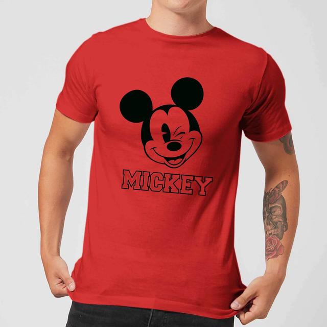 Disney Mickey Mouse Since 1928 T-Shirt - Rot - XL on Productcaster.