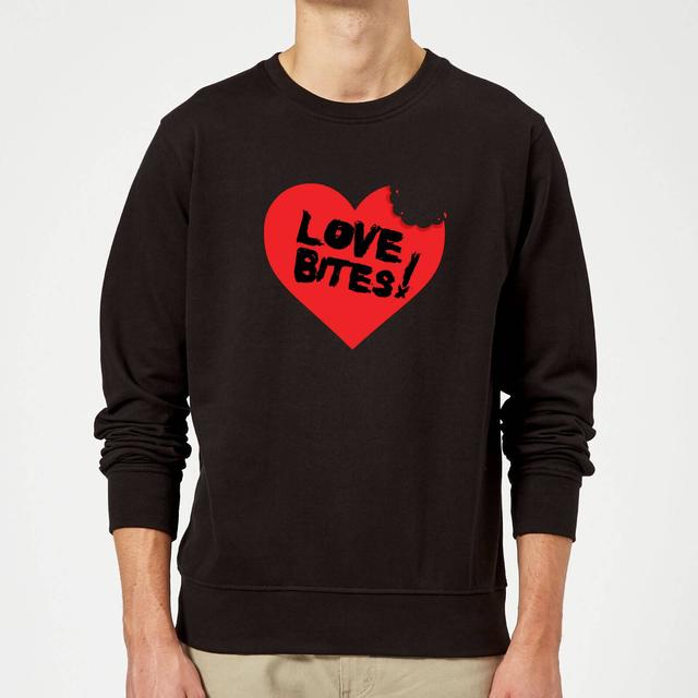 Love Bites Sweatshirt - Black - L - Black on Productcaster.