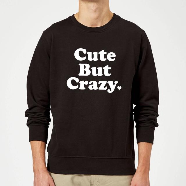 Cute But Crazy Sweatshirt - Black - S - Black on Productcaster.